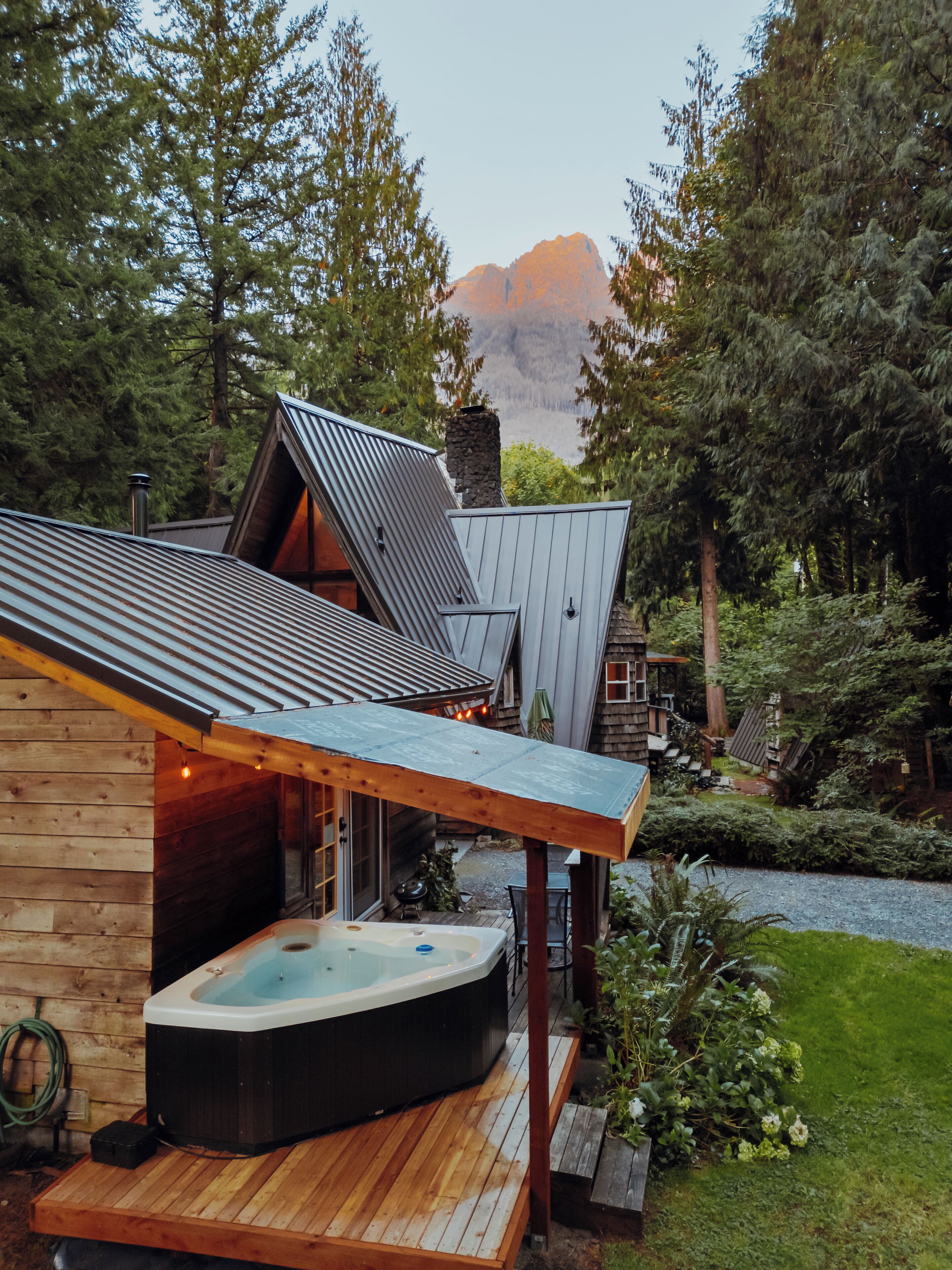 Udendørs spabad
