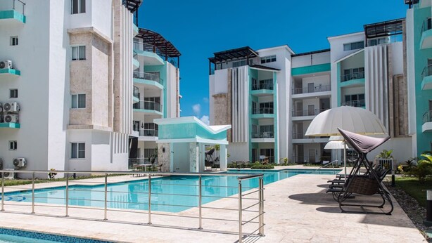 Room - Cozy 1BR 1 Min Walk to Beach Pool BBQ Area (Punta Cana)