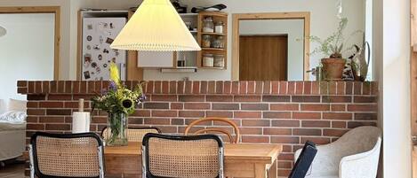 Dining Room, Kitchen