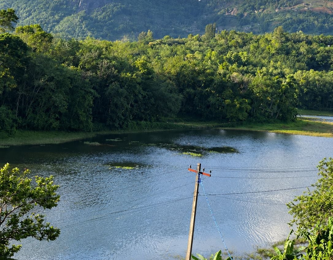 Pemandangan danau