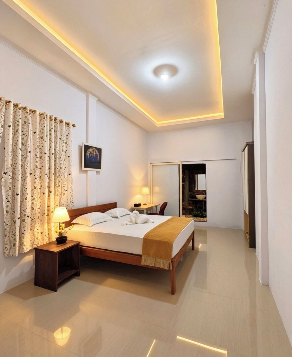 Double or Twin Room, Garden View
