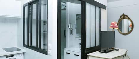 The bathroom