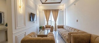 Bright 2-bedroom apartment with AC in Clifton Karachi