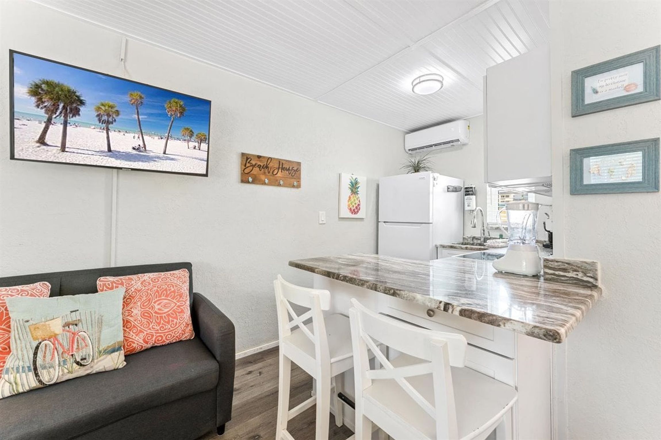 Kitchen with Counter Seating