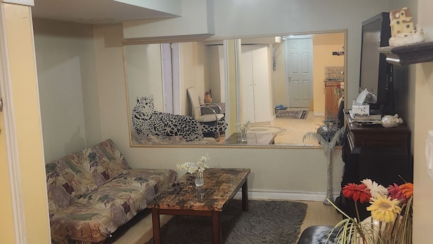 Living room - Room-quiet Basement in Markham (Markham)