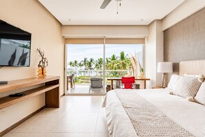 Classic Apartment, Ocean View | In-room safe, WiFi (free), bed sheets - Peninsula Rentasatri Apartamentos (Nuevo Nayarit)