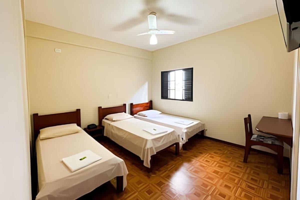 Economy Triple Room, City View