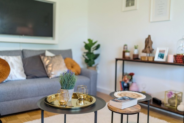 Deluxe Condo, Garden View | Living area