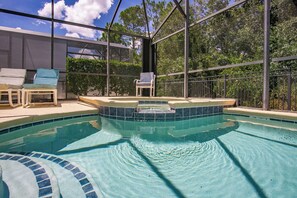 Pool - Luxury 5BD home close to Disney with Private Pool (Kissimmee)