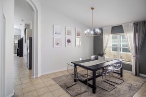 Dining - Luxury 5BD home close to Disney with Private Pool (Kissimmee)