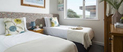 Bathroom at Mulberry eco retreat in Cornwall