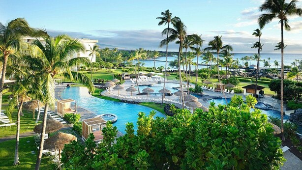Pool - Christmas Week on the Big Island at Waikoloa Ocean Club - Ocean View 1BR Villa (Waikoloa Village)
