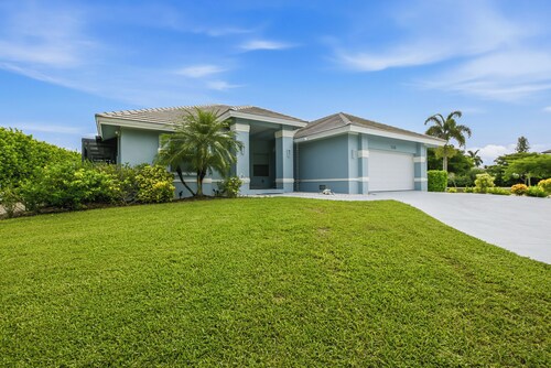 Serene Waterfront Bliss – Private Pool Home Near Beach Access, Sleeps 8