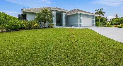Serene Waterfront Bliss – Private Pool Home Near Beach Access, Sleeps 8