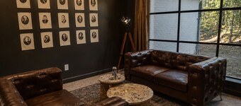 Man cave, Office, Soaking tub, & Firepit.