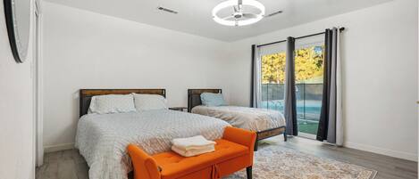 7 chambres, fer et planche à repasser, Wi-Fi gratuit, draps fournis