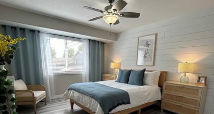 Family fun retreat with chefs kitchen and gameroom/pets friendly
