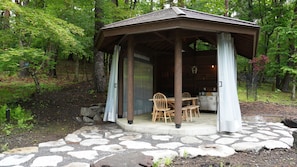 Outdoor dining - Vrbo Property (茅野市)