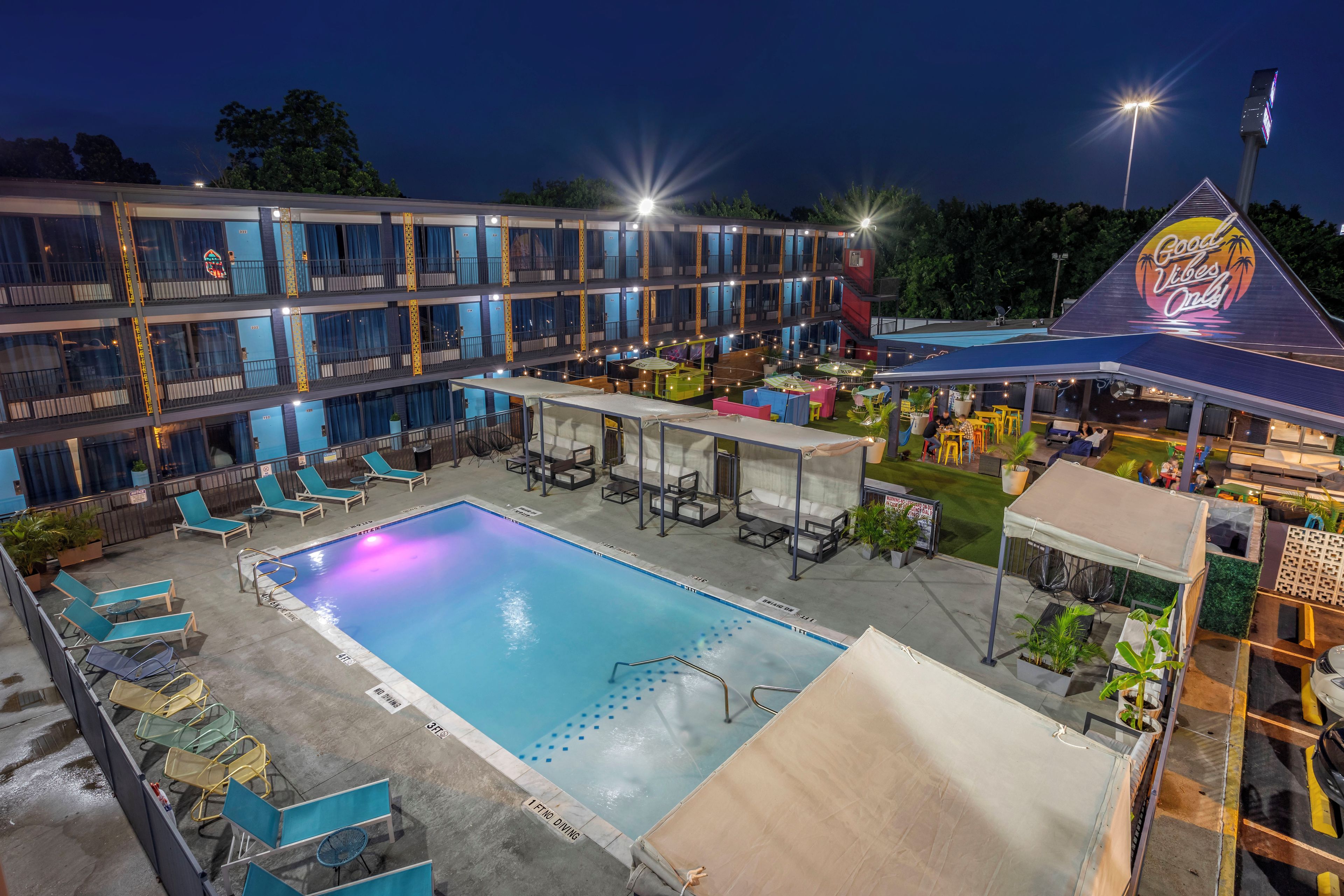 Outdoor pool