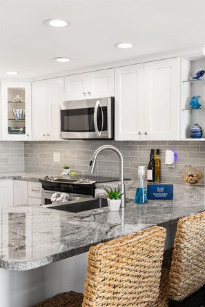 Private kitchen - Coastal Haven at 129th | Ocean View Beach Retreat! (Ocean City)