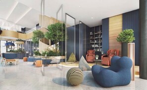 Lobby - Duplex 1-bedroom Apartment in Thonglor, Bangkok (Bangkok)