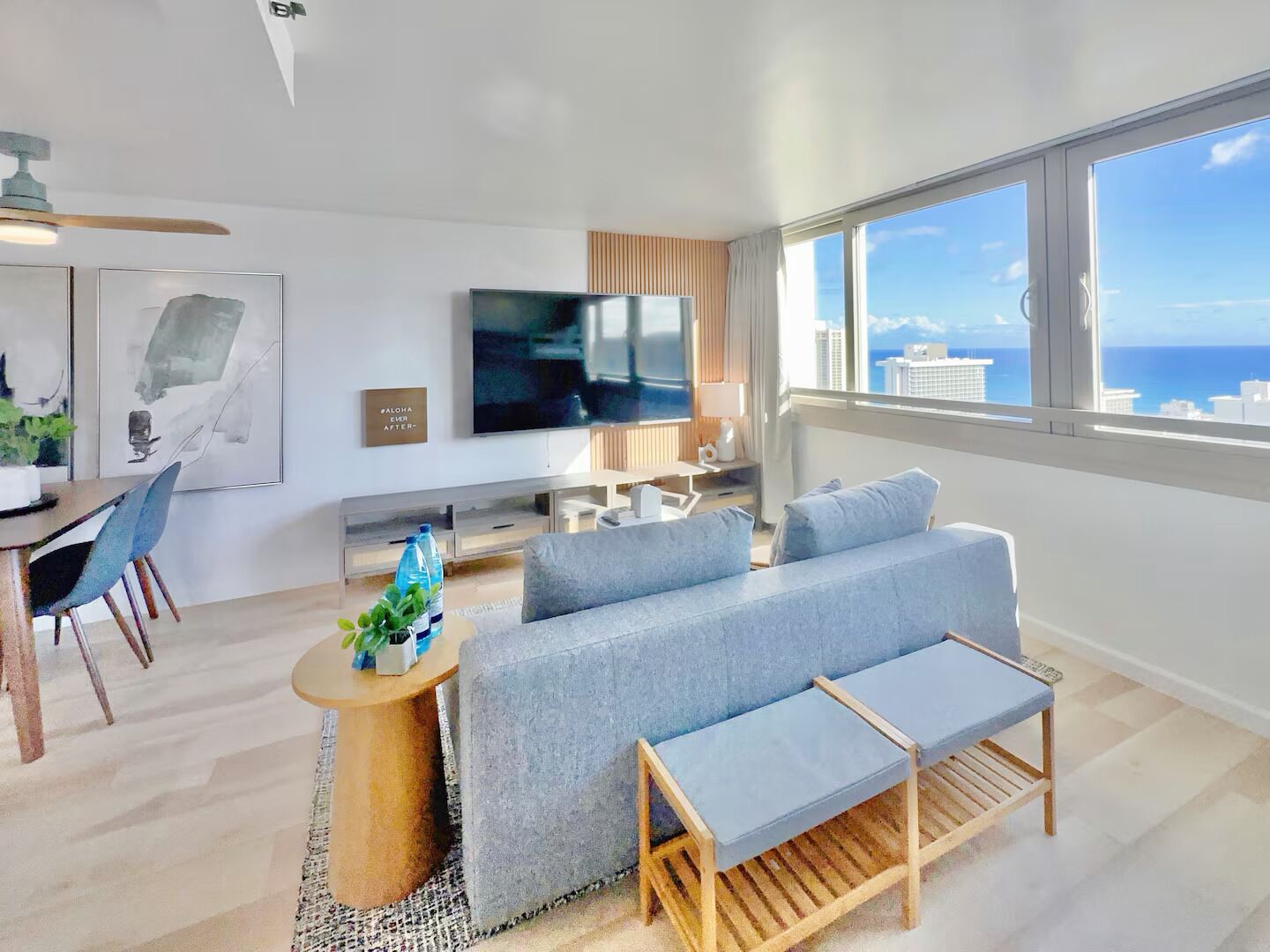 40F-High Floor-Stunning Ocean View-1 Bedroom Condo-Waikiki Beach