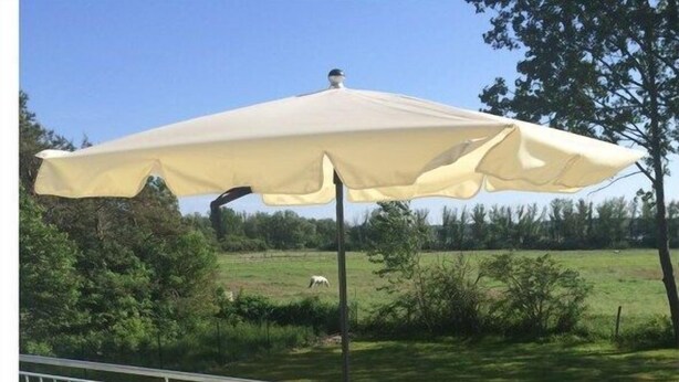 Outdoor dining - Holiday apartment with 2 bedrooms (Börgerende)