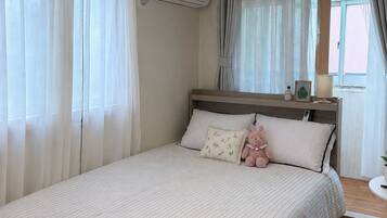 1 Schlafzimmer, Bügeleisen/Bügelbrett, kostenloses WLAN, Bettwäsche