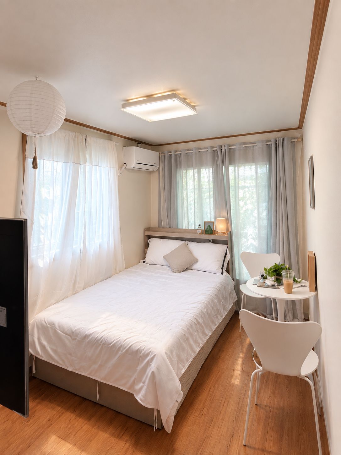 1 habitación, tabla de planchar con plancha, wifi gratis y ropa de cama 