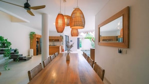 Dining - Villa Merman | 3BR w BBQ Deck & Pool In, Perenanan, Canggu (Bali)
