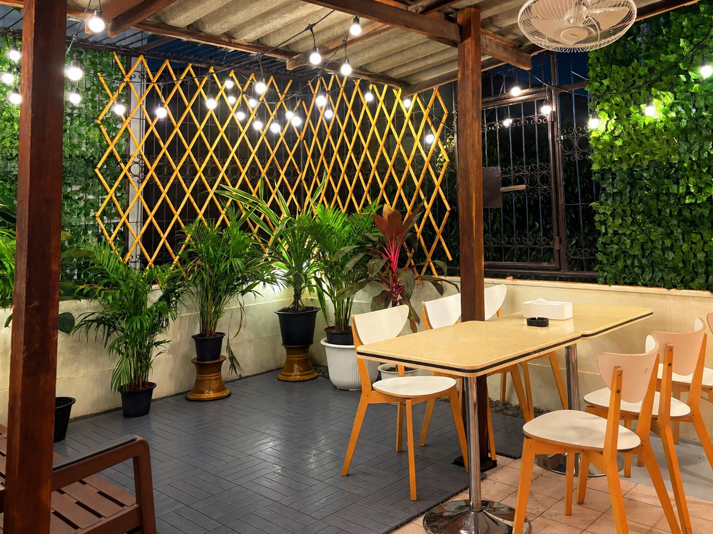 Rooftop terrace