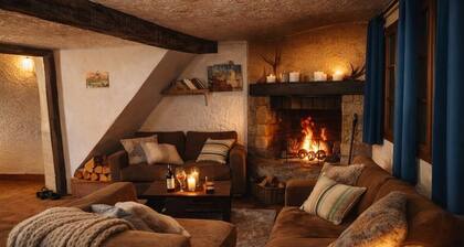 Cozy House in the Center of the Village with a Fireplace