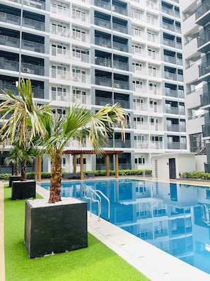 Shared Dormitory, 1 Bedroom, Accessible, Smoking | Pool - Room-style Studio Unit IN Smdc (Iloilo)