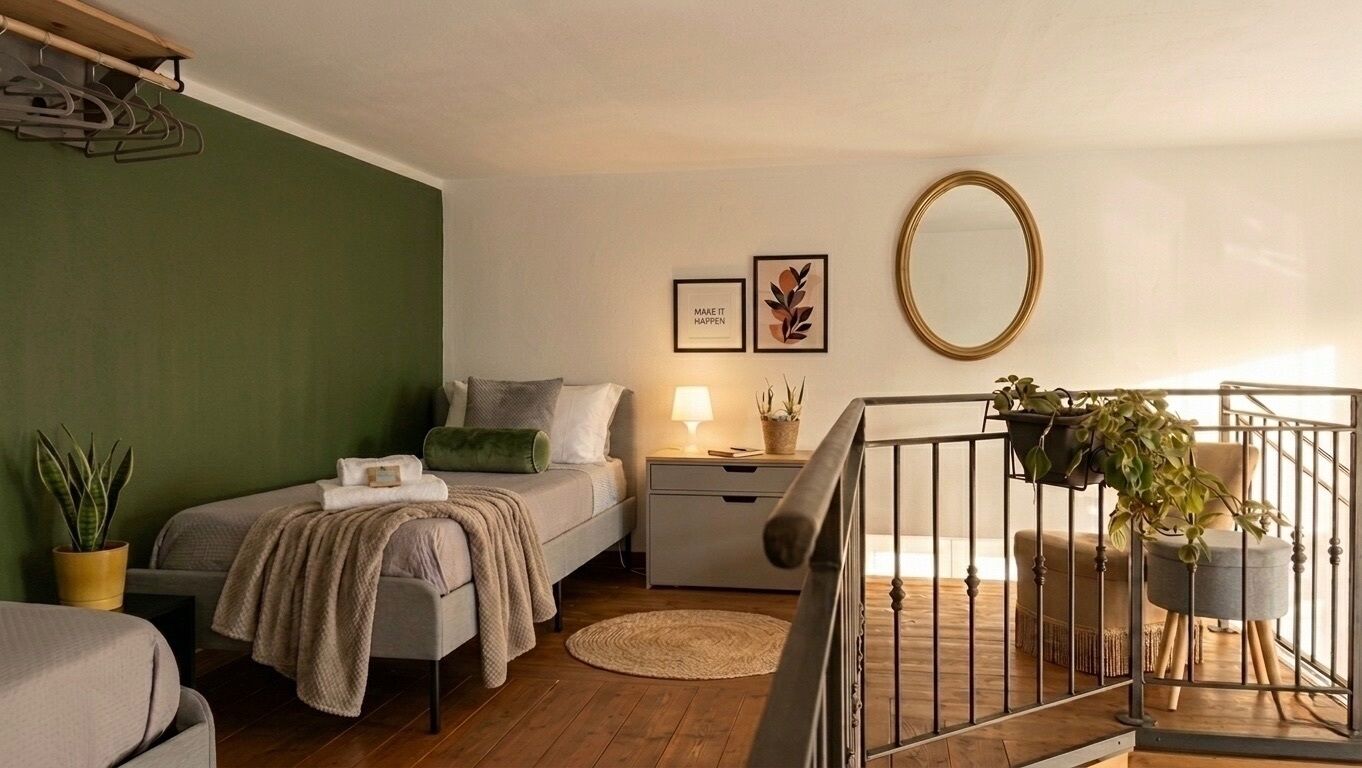Iron/ironing board, WiFi, bed sheets