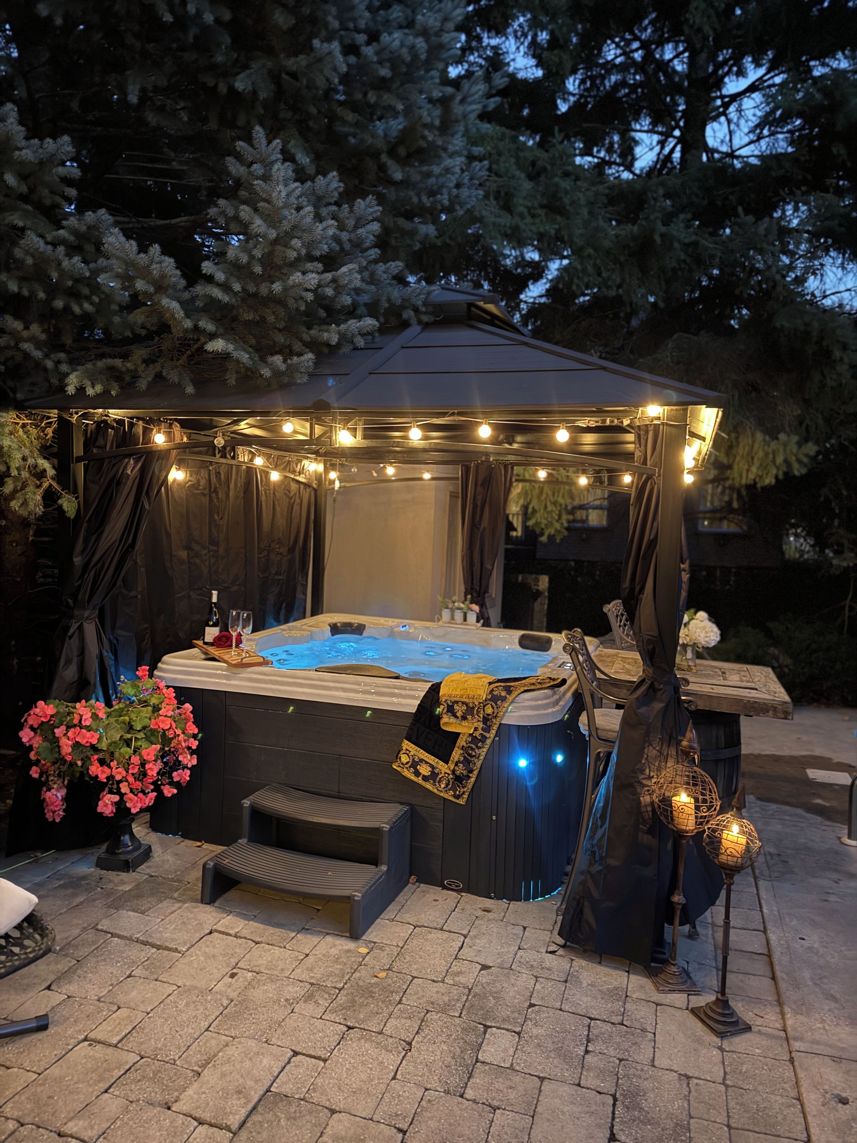 Bubbelpool utomhus