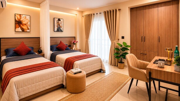 Room - C Suites Cardiff (Bengaluru)