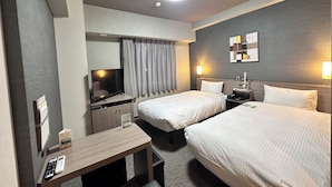 Comfort-Zweibettzimmer, Nichtraucher | Schreibtisch, Verdunkelungsvorhänge