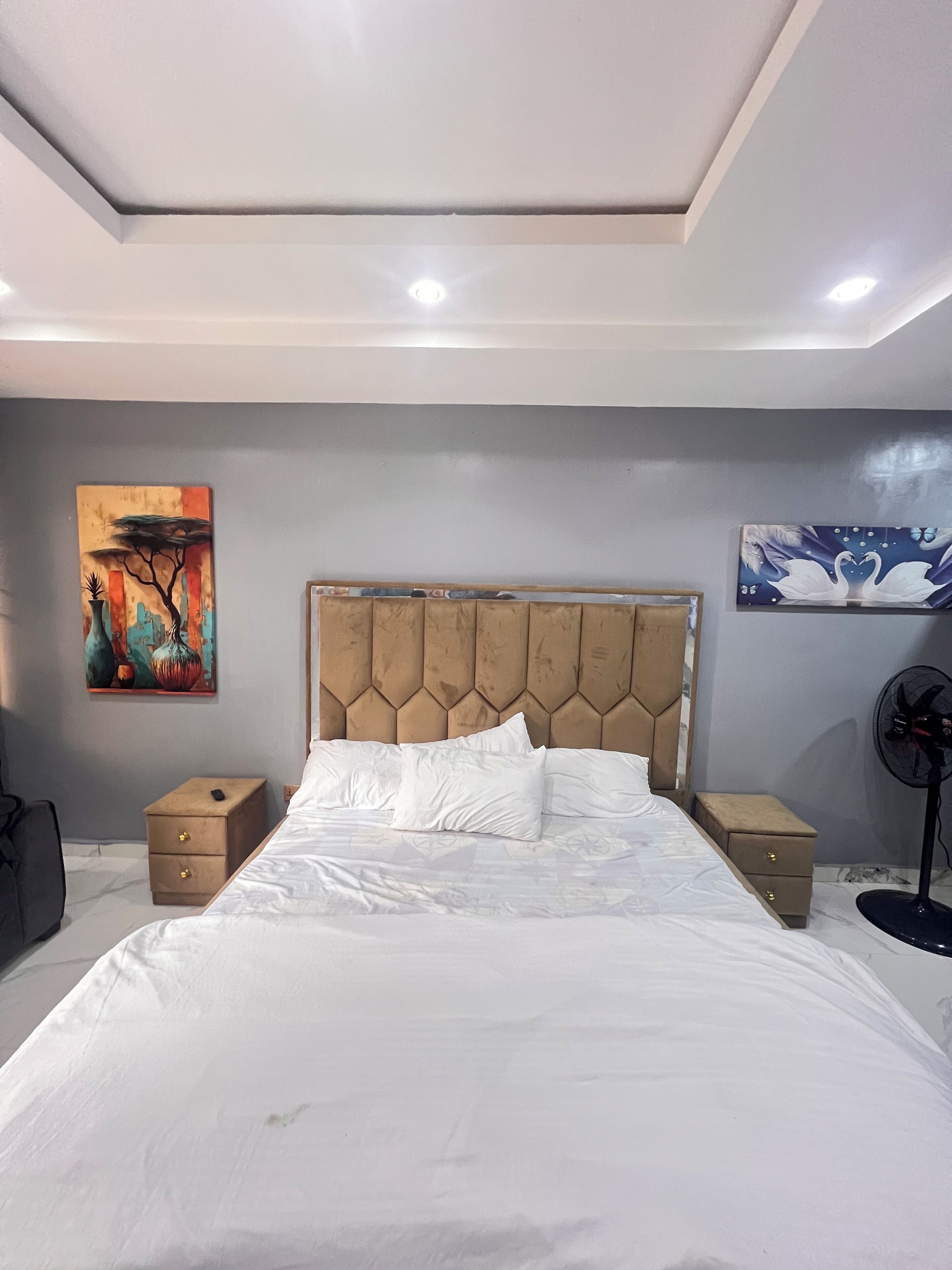 1 Schlafzimmer, Bügeleisen/Bügelbrett, kostenloses WLAN, Bettwäsche