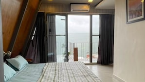 Apartamento executivo, sacada