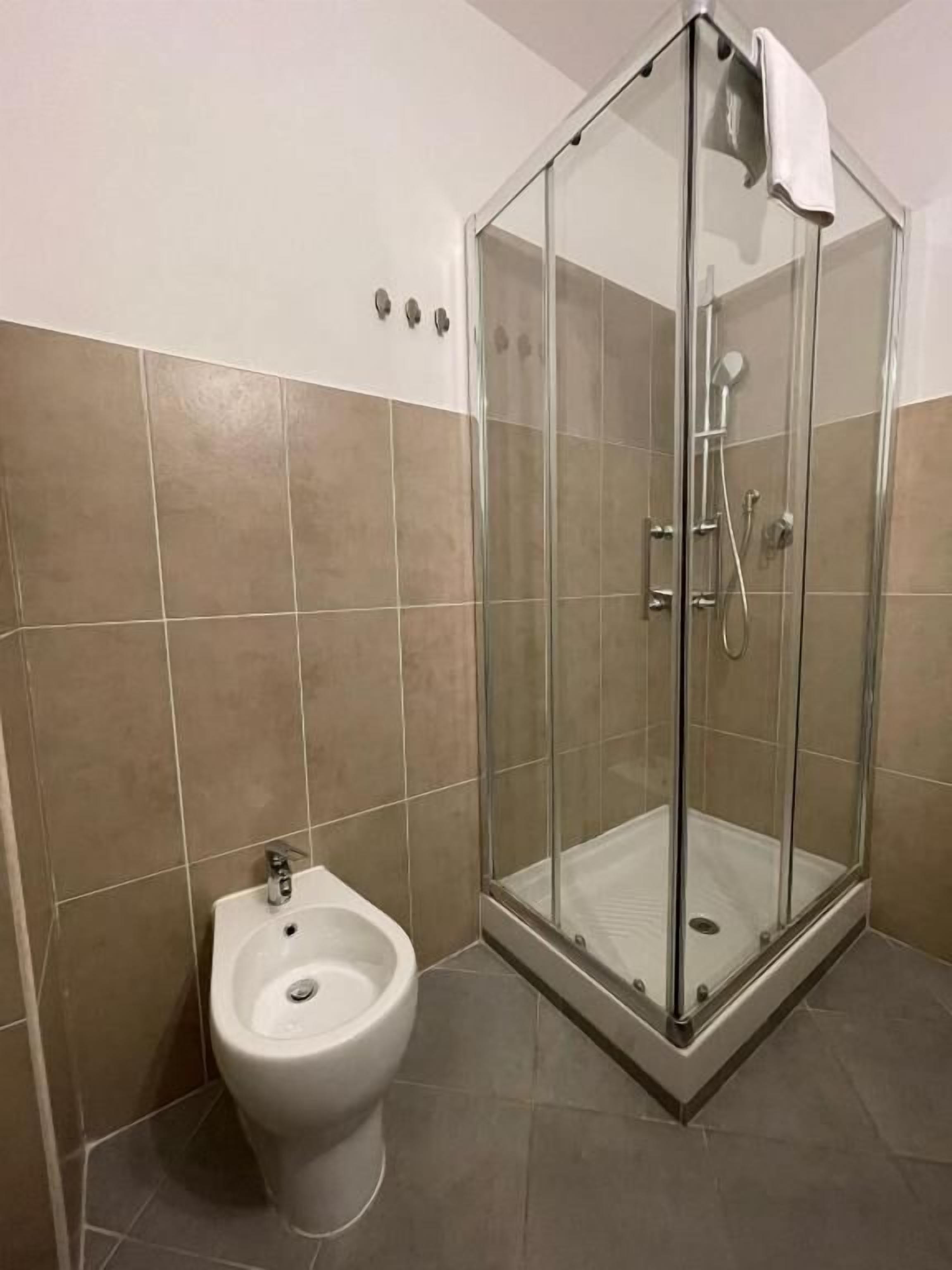 Double or Twin Room, City View | Bathroom | Free toiletries