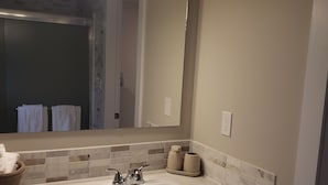 Douche, papier toilette