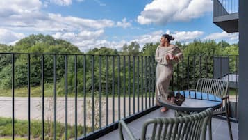 Superior-Apartment, 1 Schlafzimmer, Klimaanlage | Balkon
