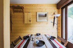 Dining - La Pause du Lindar - Studio avec Balcon (Aillon-le-Jeune)