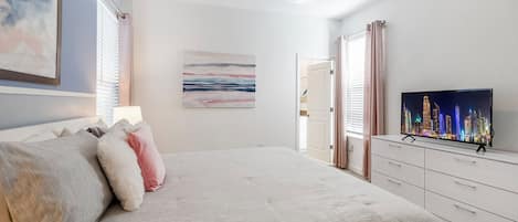 5 habitaciones, tabla de planchar con plancha y wifi gratis