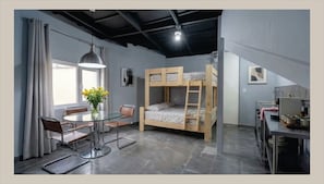 Căn hộ Economy, 1 phòng ngủ, phòng tắm riêng | Màn/rèm cản sáng, phòng cách âm, bàn ủi/dụng cụ ủi quần áo 