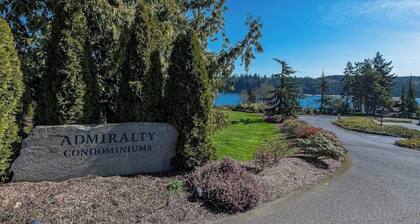 2BR condo with waterfront views