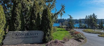 2BR condo with waterfront views