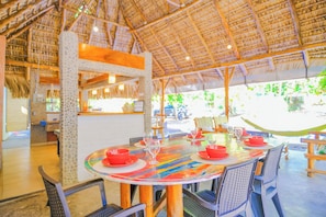 Outdoor dining - Las Golondrinas KM-59 (Taquillo)