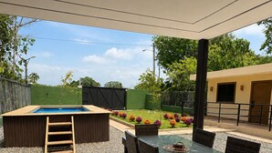 Outdoor dining - Villa | Pool + Hot Tub, Great Location and Signal (San Francisco de Macorís)