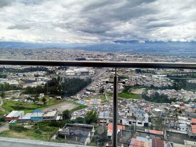 American Embassy area, family-friendly, excellent view of the northern part of the city